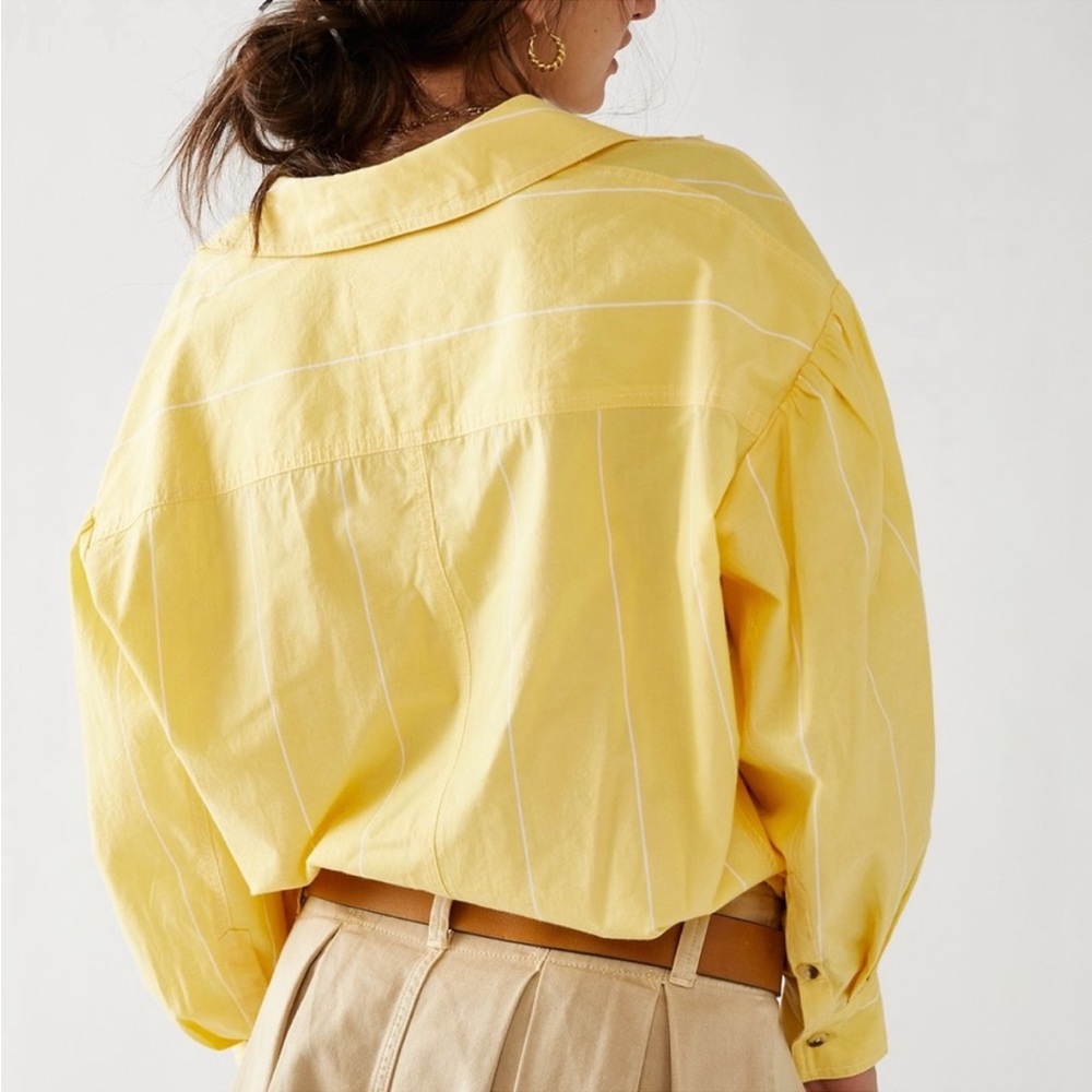 NWT Free People We the Free Happy Hour Striped Top - Picture 2 of 5